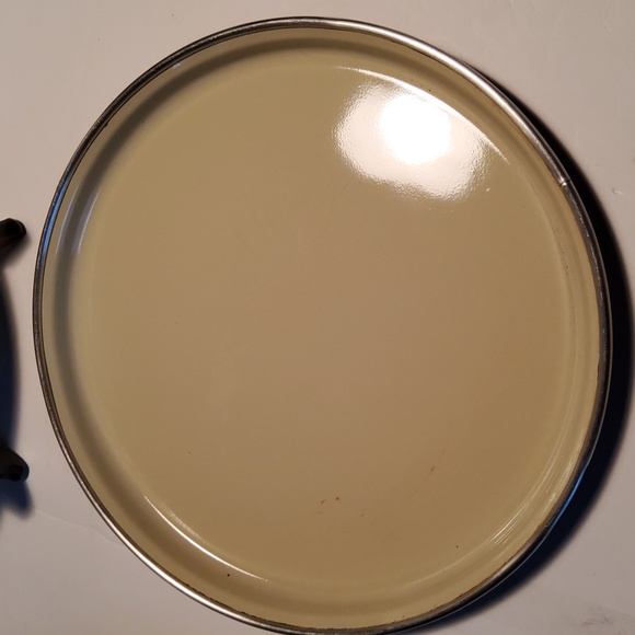 Vintage USA Goodwood style Spice of life enamel burner covers. - Picture 6 of 12